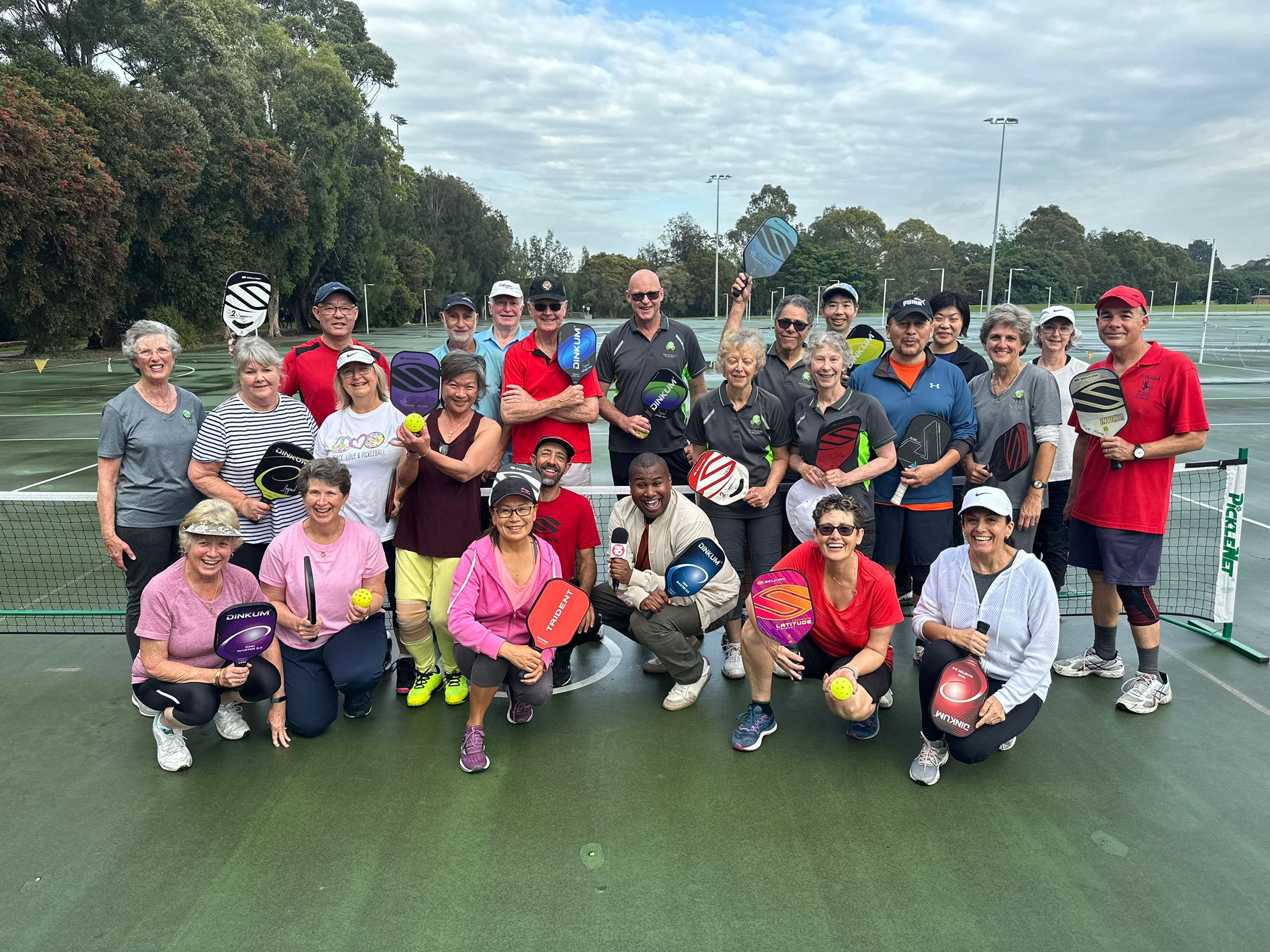 Ryde Pickleball in the Park Logo